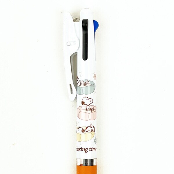 スヌーピー おひるね 3色ボールペン 日本製 文具 SNOOPY