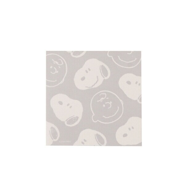 スヌーピー スクエアメモ(フェイス) 文具 日本製 SNOOPY