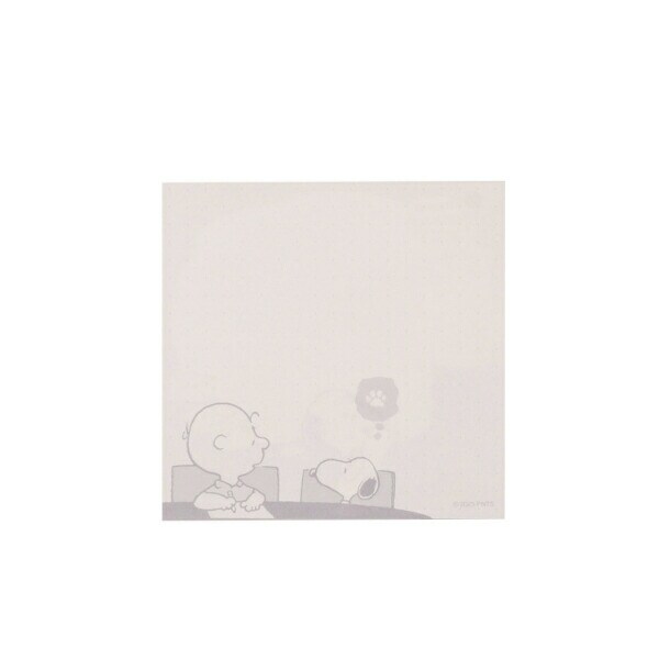 スヌーピー スクエアメモ(フェイス) 文具 日本製 SNOOPY