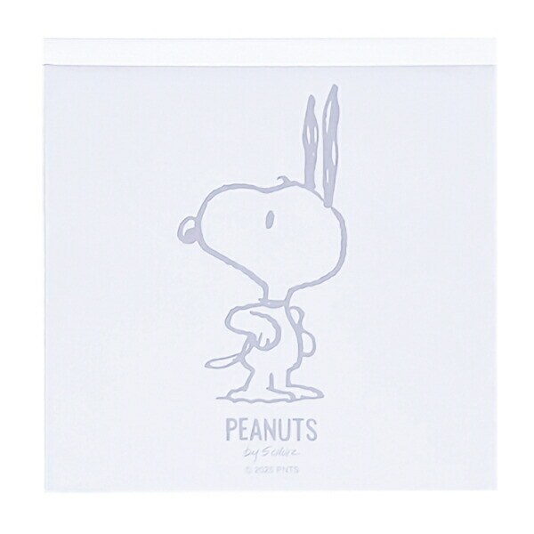 スヌーピー スクエアメモ(ビックリ) 文具 日本製 SNOOPY