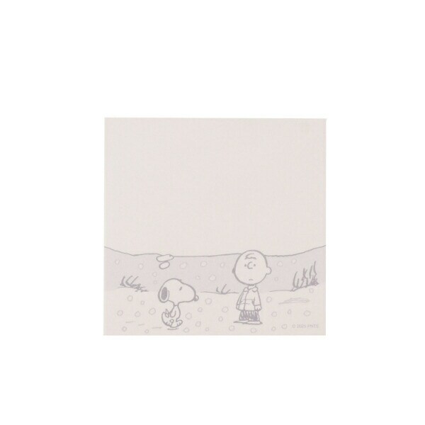 スヌーピー スクエアメモ(ビックリ) 文具 日本製 SNOOPY