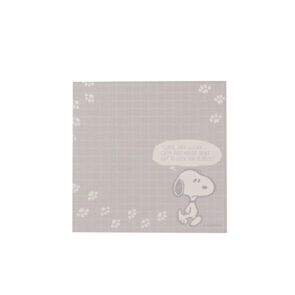 スヌーピー スクエアメモ(ビックリ) 文具 日本製 SNOOPY