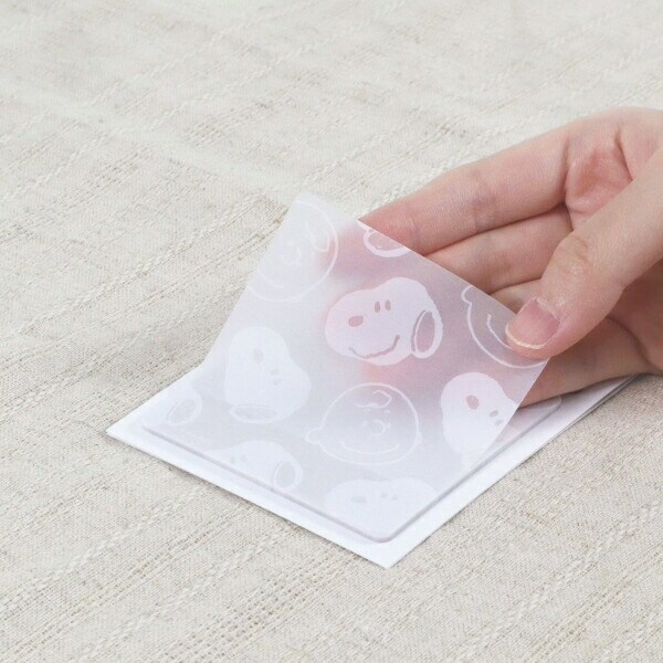 スヌーピー トレーシングペーパー付箋(フェイス) 文具 日本製 SNOOPY