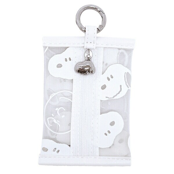 スヌーピー カラビナ付きポーチ(フェイス) SNOOPY