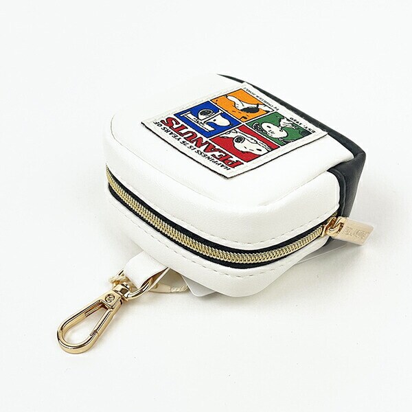 スヌーピー PEANUTS 75th ミニポーチ (ホワイト) SNOOPY