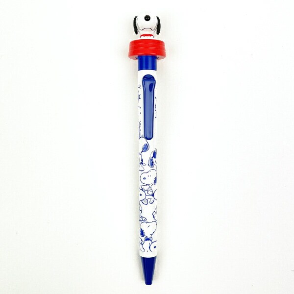 スヌーピー アクションペン (ブルー) 文具 日本製 SNOOPY
