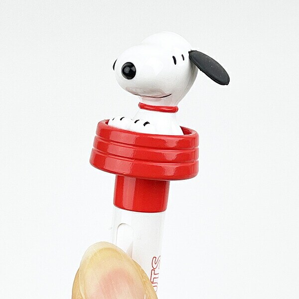 スヌーピー アクションペン (レッド) 文具 日本製 SNOOPY