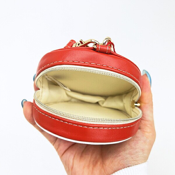 スヌーピー ラウンドマカロンポーチ アールグレイ SNOOPY