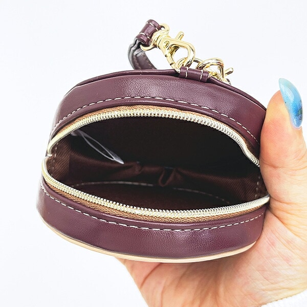 スヌーピー ラウンドマカロンポーチ チョチョコレート SNOOPY