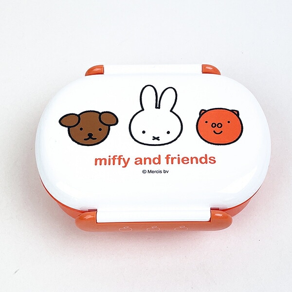 ミッフィー miffy 密封一段弁当箱 miffy and friends ランチ 日本製