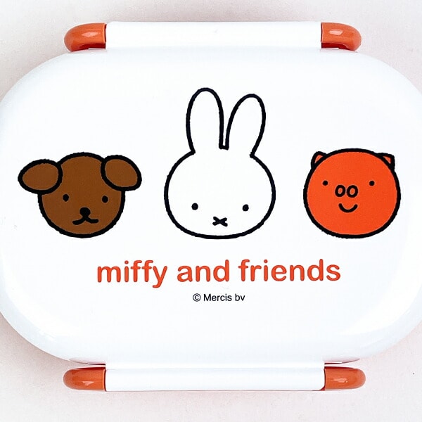 ミッフィー miffy 密封一段弁当箱 miffy and friends ランチ 日本製