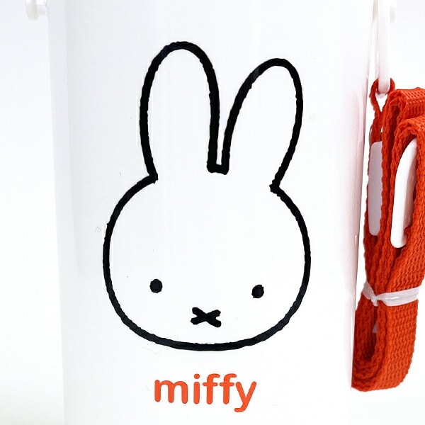 ミッフィー miffy ストロー付き保冷ボトル miffy and friends 水筒 ランチ 日本製
