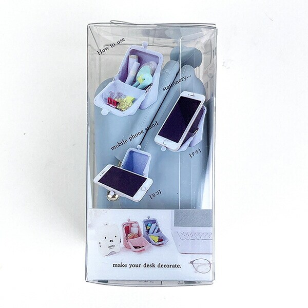 ミッフィー miffy エアピタポーチ(スモーキーブルー) ポーチ 文具