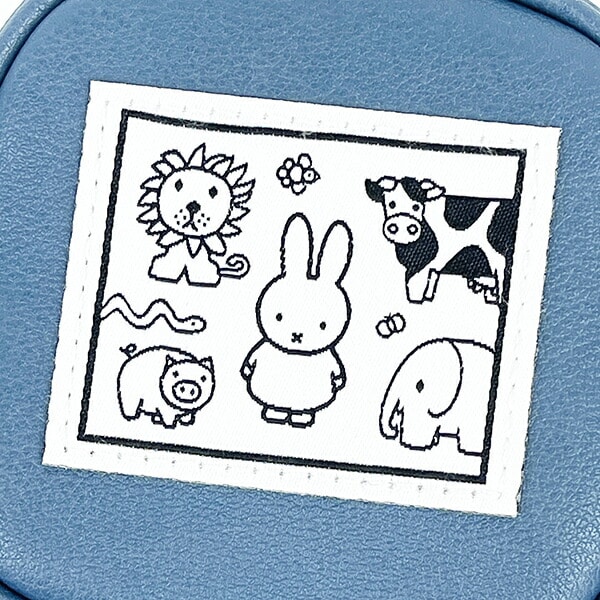 ミッフィー MIFFY & ANIMALS ポーチ (ブルー) 小物入れ