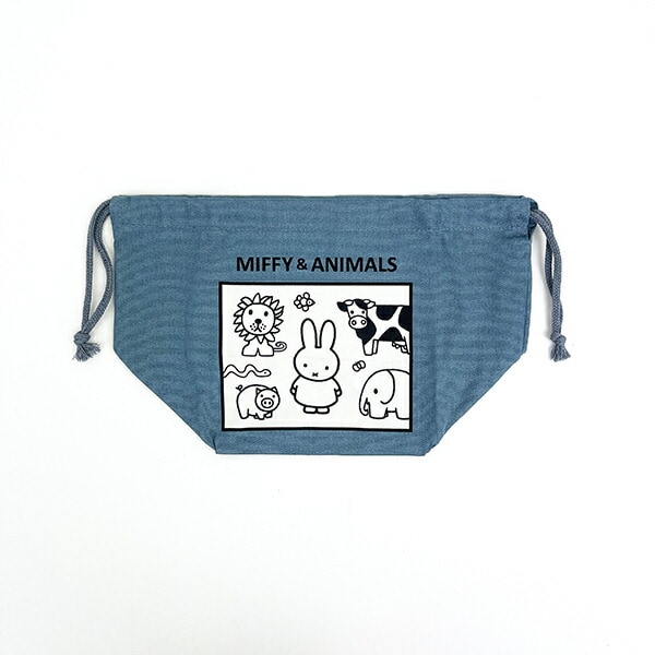 ミッフィー MIFFY & ANIMALS お弁当袋 ランチ  日本製