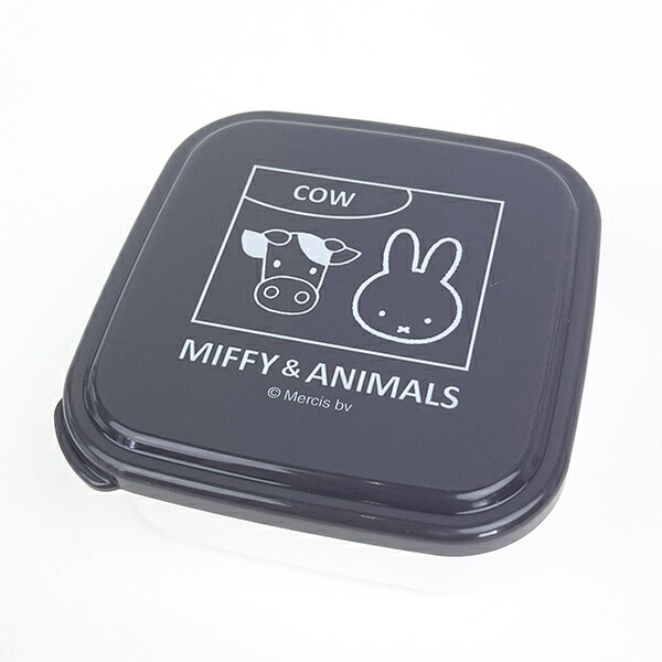 ミッフィー MIFFY & ANIMALS シールBOX（3コセット） 弁当箱 ランチ  日本製