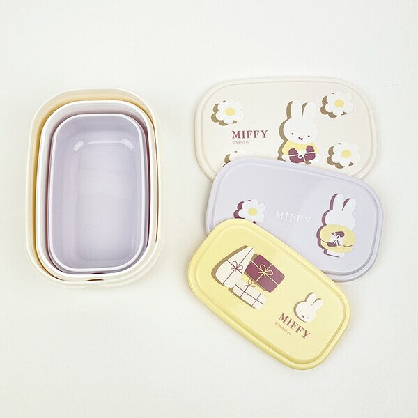 ミッフィー miffy シールBOX ランチ 弁当箱 日本製