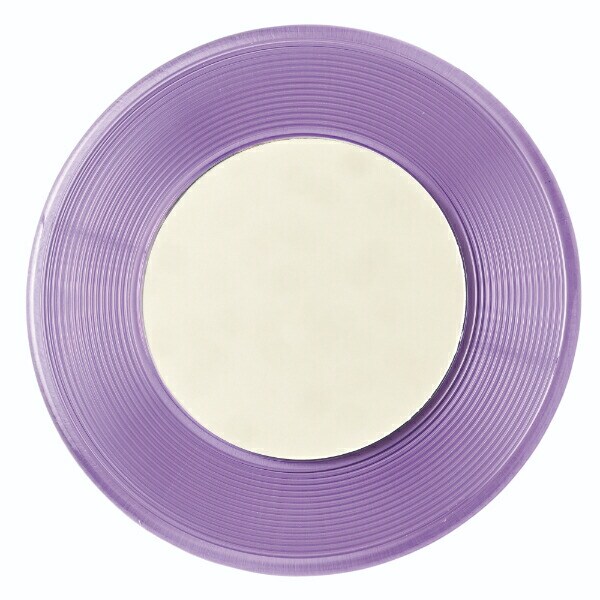 ミッフィー miffy レコード型ミラー (パープル) 鏡 MIFFY＆MUSICシリーズ