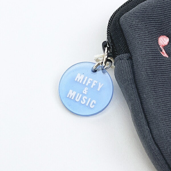 ミッフィー miffy ペンケース (ブラック) 文具 MIFFY＆MUSICシリーズ