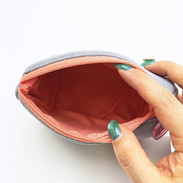 ミッフィー miffy ポーチ (グレー) MIFFY＆MUSICシリーズ