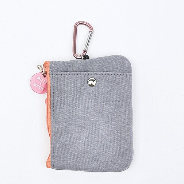ミッフィー miffy パスケース (グレー) MIFFY＆MUSICシリーズ