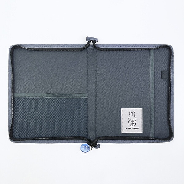 ミッフィー miffy ステーショナリーケース (ブラック) 文具 MIFFY＆MUSICシリーズ