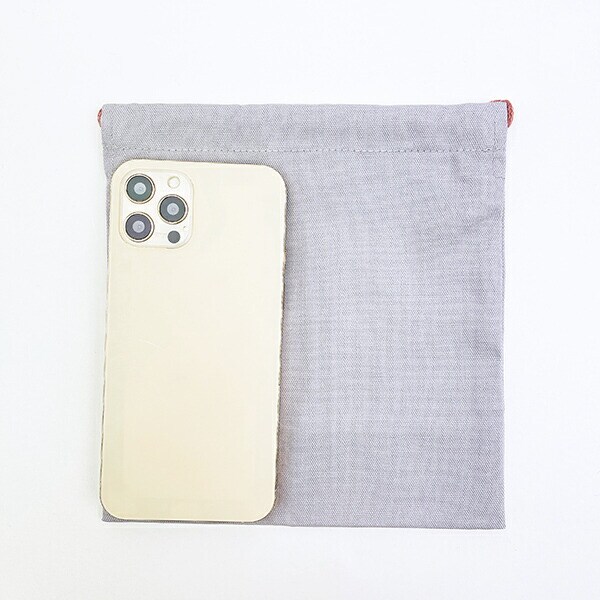 ミッフィー miffy 巾着袋（S) (グレー) MIFFY＆MUSICシリーズ