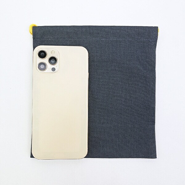 ミッフィー miffy 巾着袋（S) (ブラック) MIFFY＆MUSICシリーズ