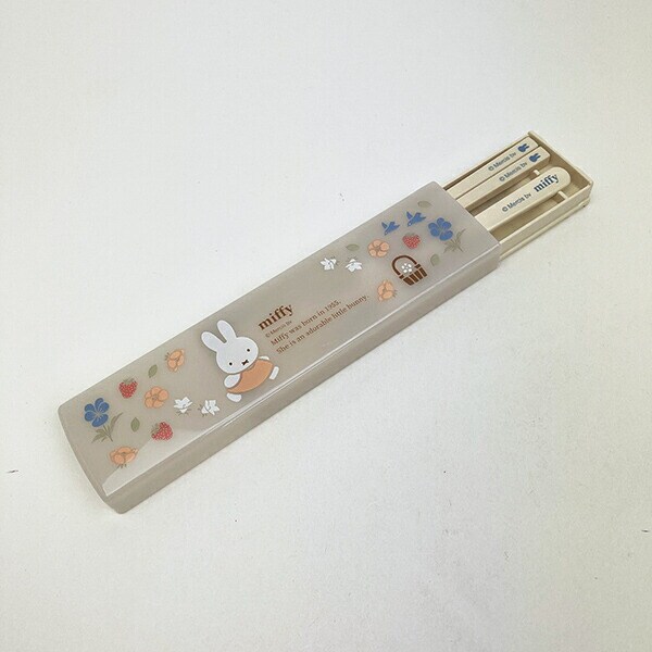 ミッフィー miffy 箸・スプーンセット ランチ 日本製