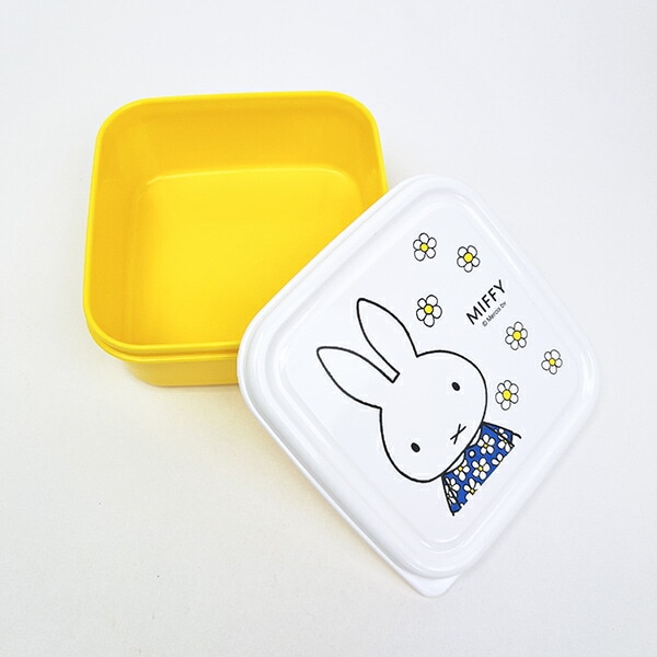 ミッフィー miffy シールBOX(S) 弁当箱 おはな ランチ