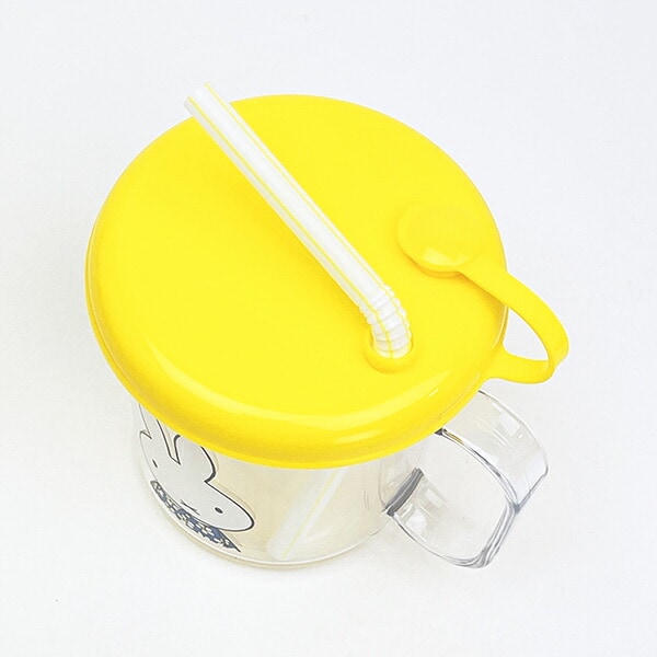 ミッフィー miffy ストロー付きコップ おはな ランチ