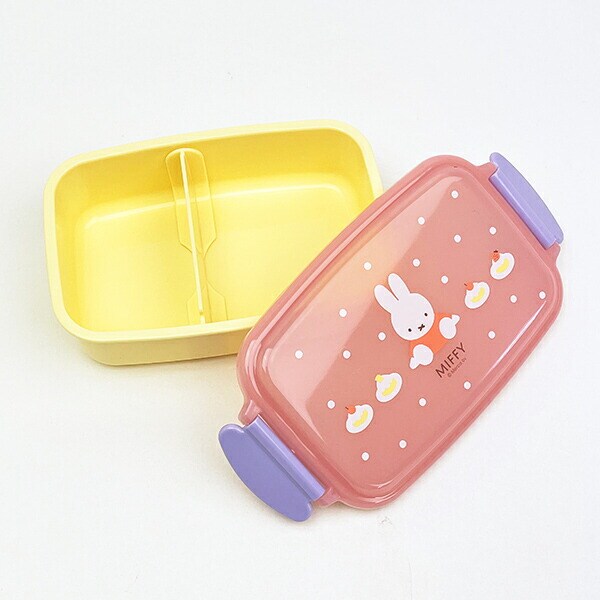 ミッフィー miffy 角型密封弁当箱 ランチ 日本製