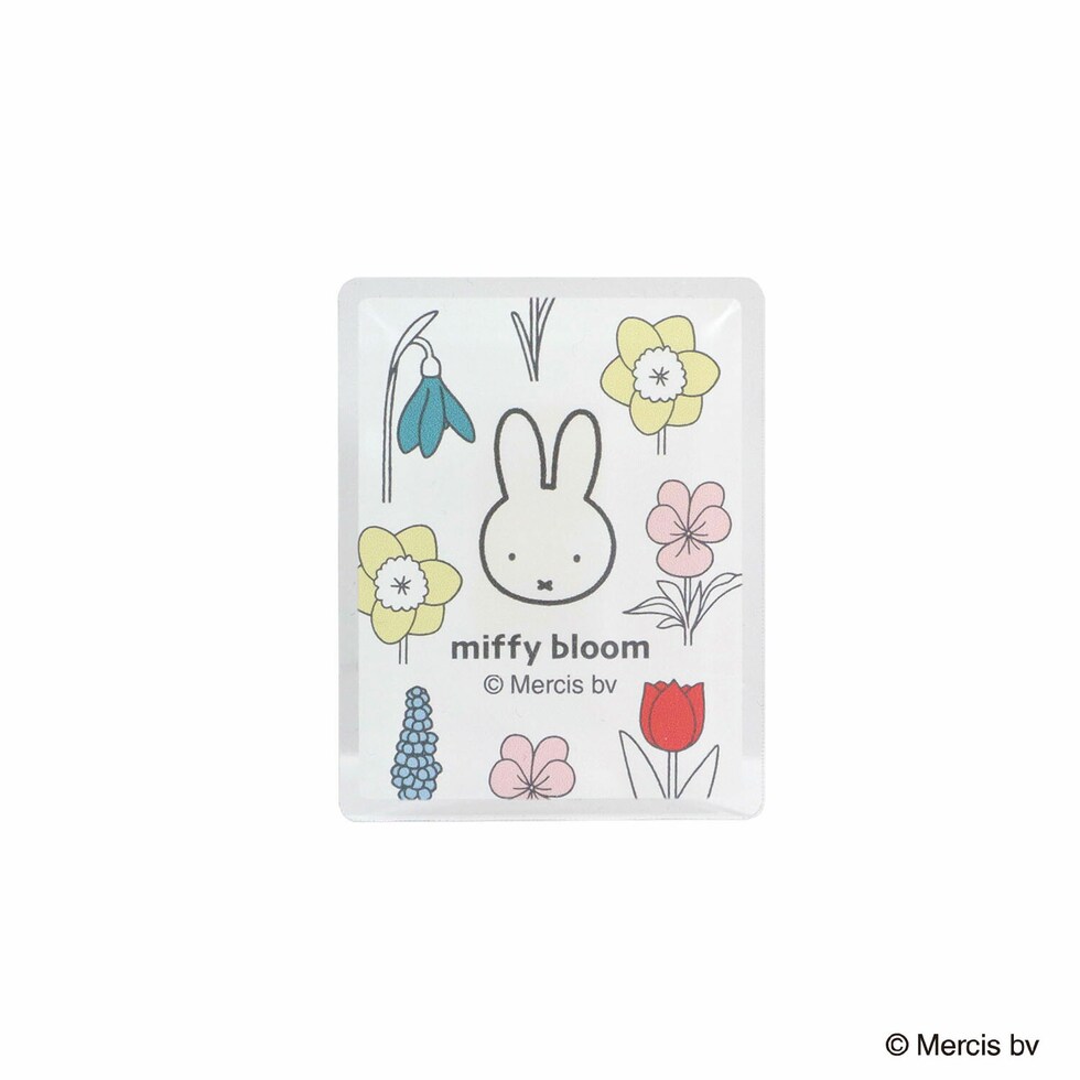 ミッフィー miffy クリップ ホワイト 文具 日本製 ミッフィーブルーム