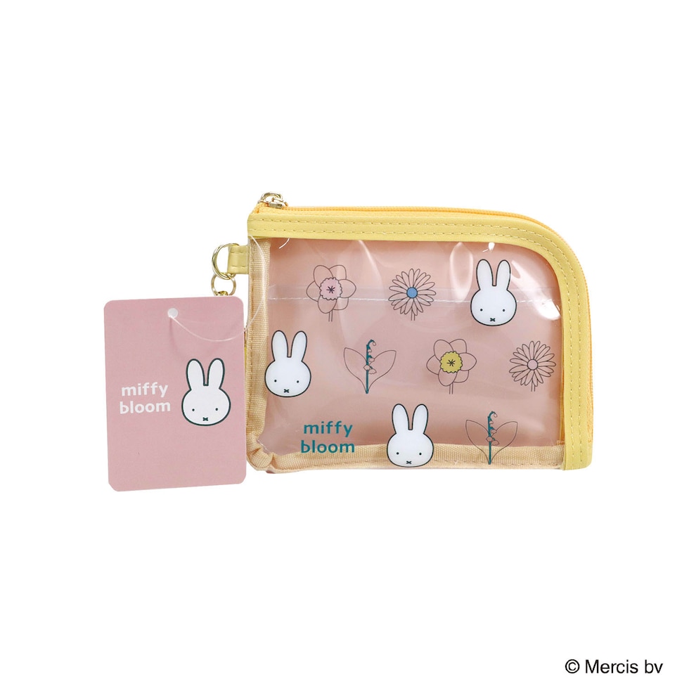 ミッフィー miffy パスケース ピンク ミッフィーブルーム