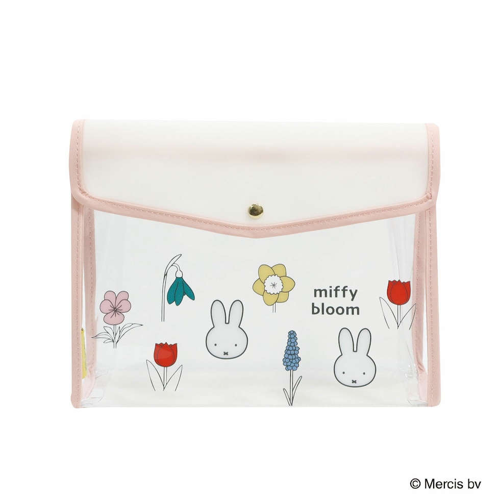 ミッフィー miffy ステーショナリーケース ホワイト ミッフィーブルーム