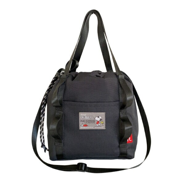 スヌーピー IP.デリ.PEANUTS-8K ランチ トート ショルダー バッグ ブルー  ルートート