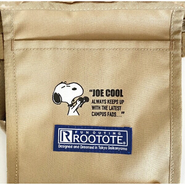 スヌーピー IP.デリ.PEANUTS-8K ランチ トート ショルダー バッグ ブルー  ルートート