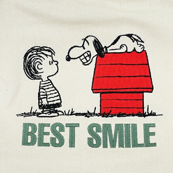 スヌーピー ショルダーバッグ アイボリー ROOTOTE(ルートート) SNOOPY