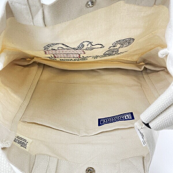 スヌーピー ショルダーバッグ アイボリー ROOTOTE(ルートート) SNOOPY