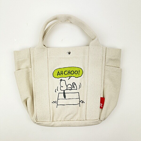 スヌーピー バッグ ホワイト ROOTOTE(ルートート) SNOOPY