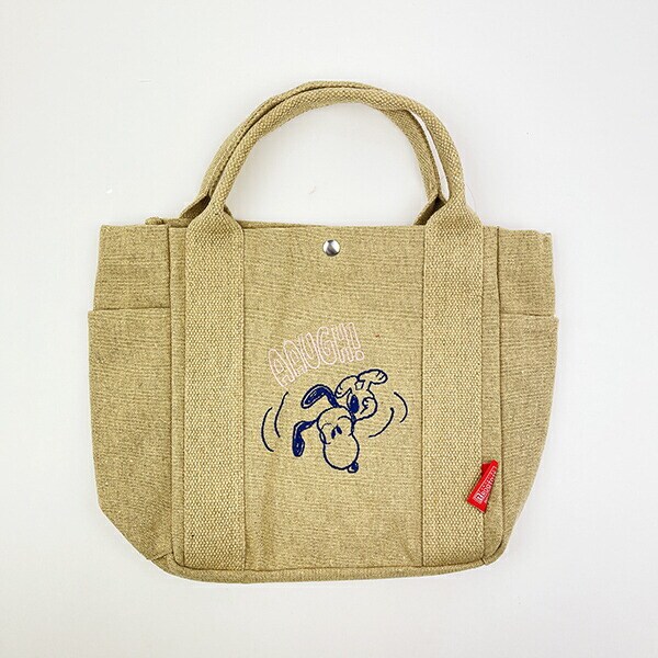 スヌーピー バッグ ベージュ ROOTOTE(ルートート) SNOOPY