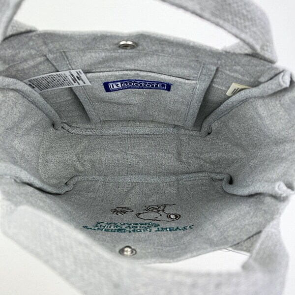 スヌーピー バッグ グレー ROOTOTE(ルートート) SNOOPY