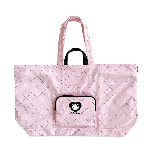 サンリオ ハローキティ パッカブル トートバッグ XLサイズ (Heart) 折り畳み  Sanrio