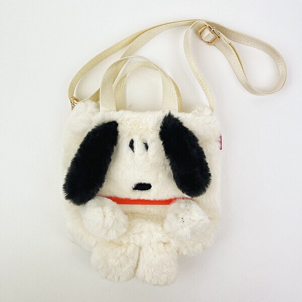 スヌーピー クリプティッド 2WAY ショルダーミニトートバッグ アイボリー  SNOOPY