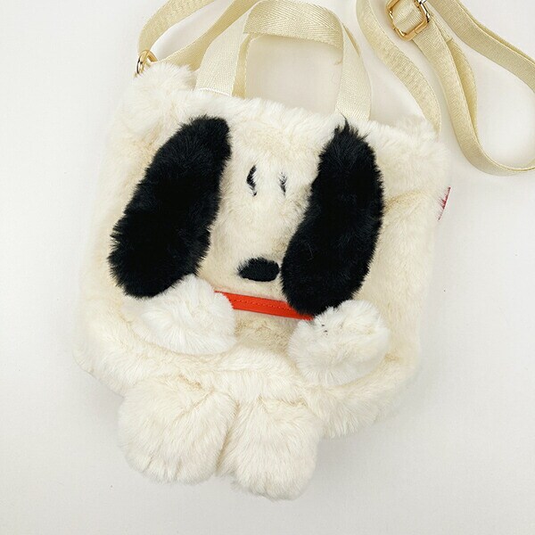 スヌーピー クリプティッド 2WAY ショルダーミニトートバッグ アイボリー  SNOOPY