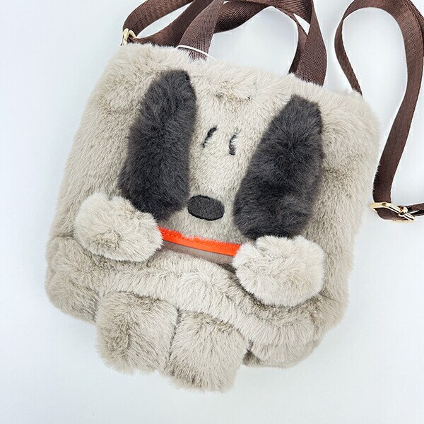 スヌーピー クリプティッド 2WAY ショルダーミニトートバッグ ベージュ  SNOOPY