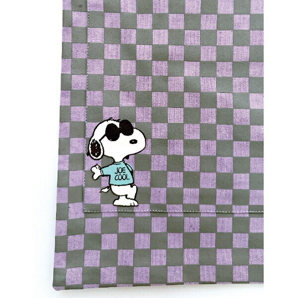 スヌーピー トートバッグ ラベンダー SNOOPY