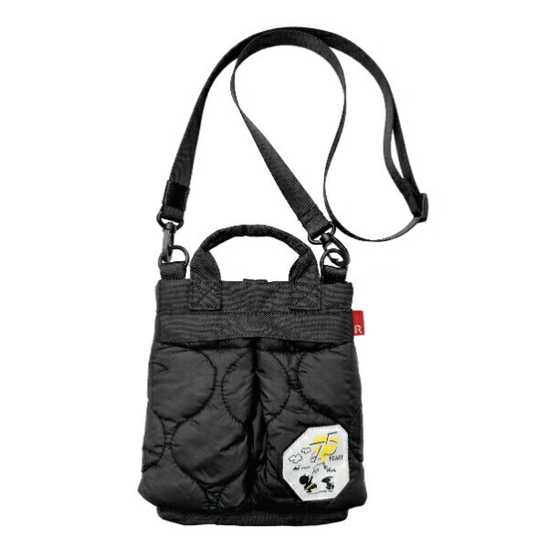 スヌーピー ショルダーバッグ ブラック SNOOPY