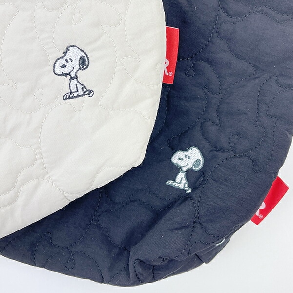 スヌーピー ROOTOTE キルティングランチトートバッグ(ブラック) SNOOPY