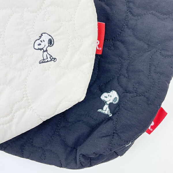 スヌーピー ROOTOTE キルティングトートバッグ(ブラック) ショルダーバッグ SNOOPY